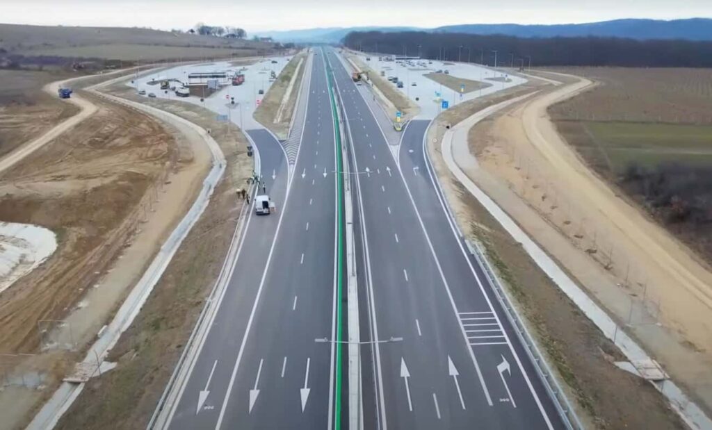 A fost inaugurată autostrada Sibiu – Boița